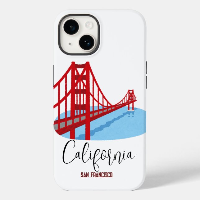 Coques Case-Mate iPhone San Francisco California Golden Gate Bridge (Verso)