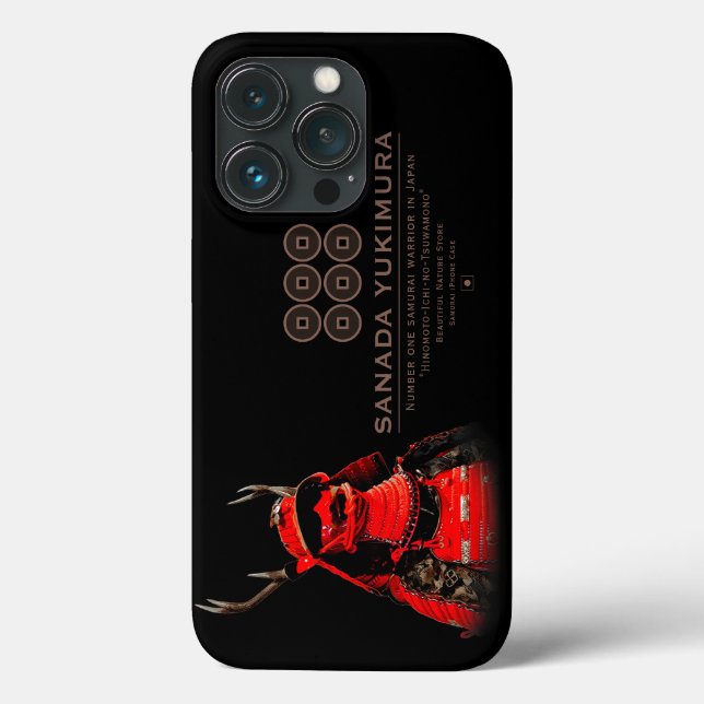 Coques Case-Mate iPhone SANADA YUKIMURA (Red ver.) (Verso)