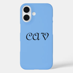 Coque Pour iPhone 16 Sangria Cornflower Blue