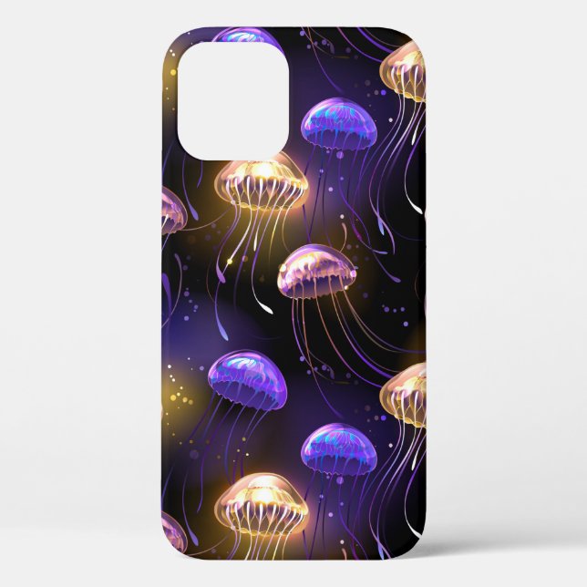 Coques Case-Mate iPhone Sans joint avec méduse éclatante (Verso)