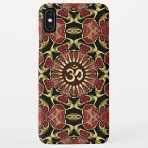 Etui iPhone Case-Mate Sanskrit Om Gold + Red Baroque iPhone 3 case