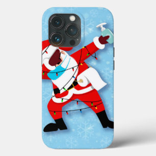Case-Mate iPhone Case Santa Claus Dabbing Christmas covid