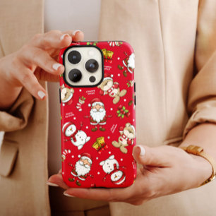 Case-Mate iPhone Case Santa Claus Red Christmas iPhone Case Mate