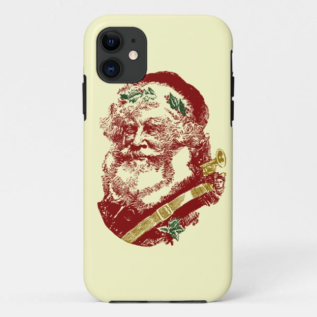 Coques Case-Mate iPhone Santa Claus V1 (Dos)
