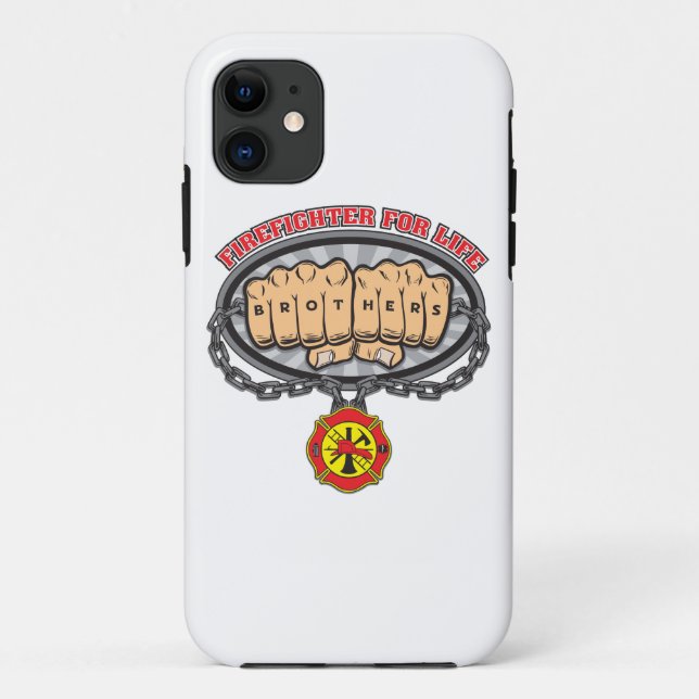 Coques Case-Mate iPhone Sapeur-pompier pendant la vie (Dos)