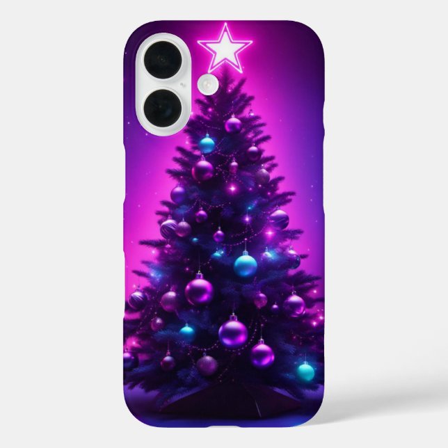Coques Case-Mate iPhone sapin de Noël (Verso)
