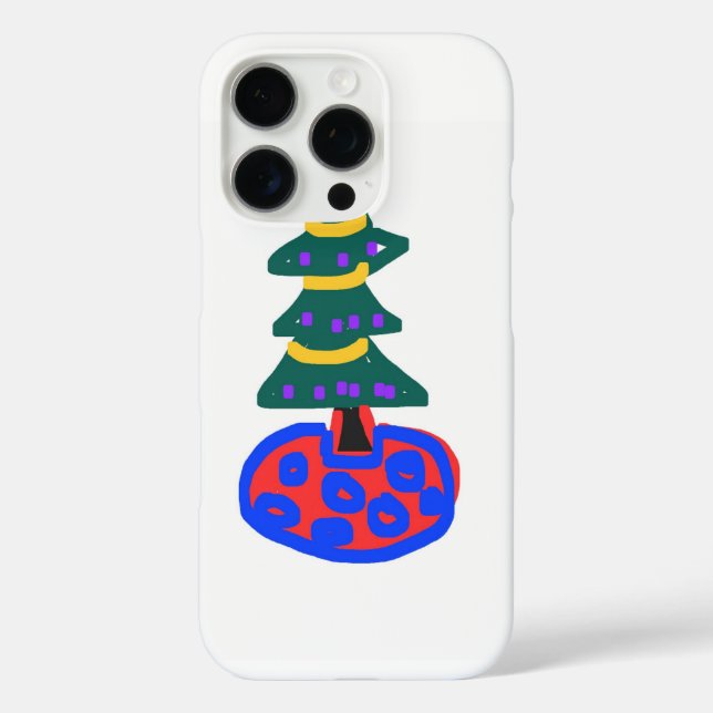 Coques Case-Mate iPhone Sapin de Noël (Verso)