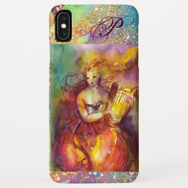 COQUES Case-Mate iPhone SAPPHO, DANSE, MUSIQUE ET POÉSIE MONOGRAMME (Dos)