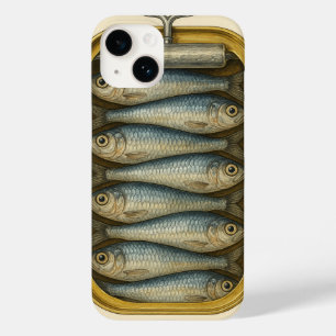 Coque Case-Mate iPhone Sardine Chic par ej gold
