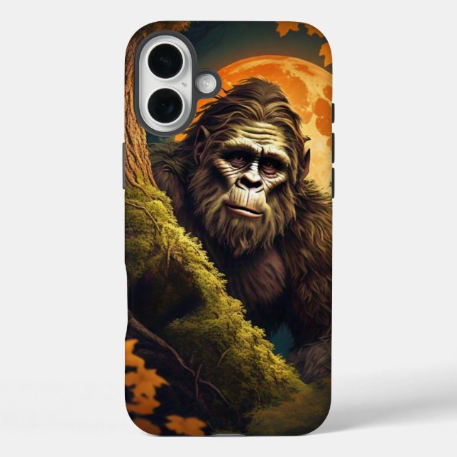 Coques Case-Mate iPhone Sasquatch Peeking (Verso)