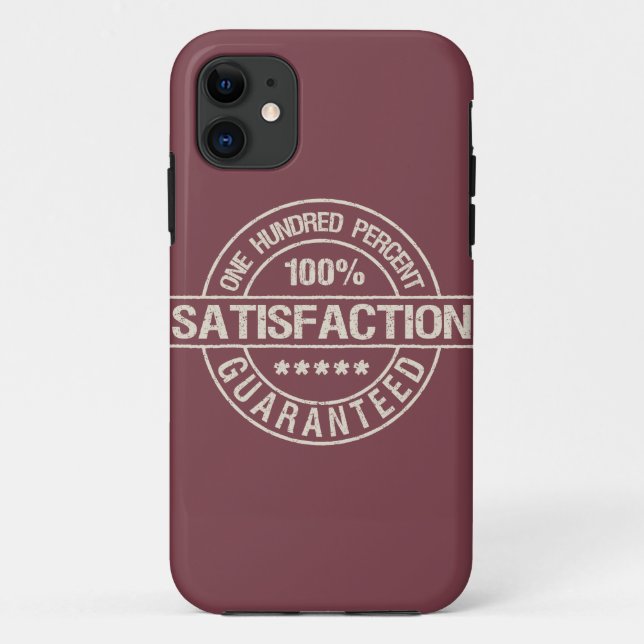 Coques Case-Mate iPhone SATISFACTION GARANTIE iPhone 5 coque-mate (Dos)