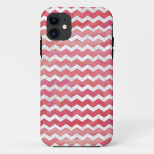 Coques Pour iPhone Saumon Swirl Chevron Motif