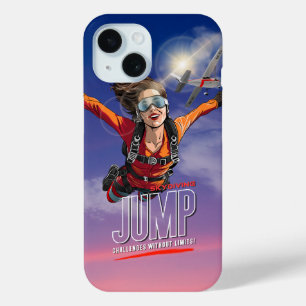 Coque Case-Mate iPhone Saut en parachute - Ressentez la liberté au-dessus