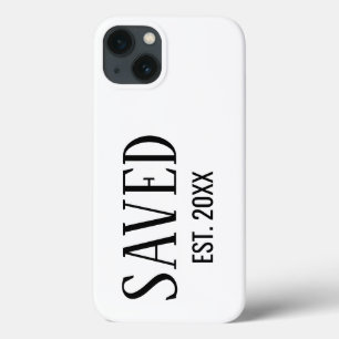 Case-Mate iPhone Case Sauvé Etablis Casquettes Noires Christian