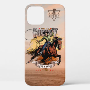 Case-Mate iPhone Case Sauve un cheval, monte un cowboy