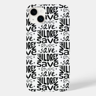 Coque Case-Mate iPhone Sauver les enfants, sauver des vies