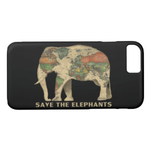 Case-Mate iPhone Case Sauvez le cas de téléphone d'éléphants