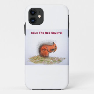 Case-Mate iPhone Case Sauvez l'écureuil rouge