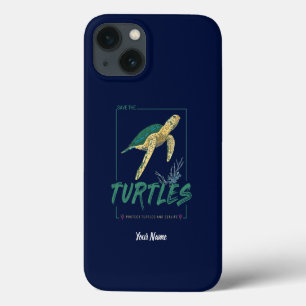 Case-Mate iPhone Case Save the Turtles for girl who just loves tortoise
