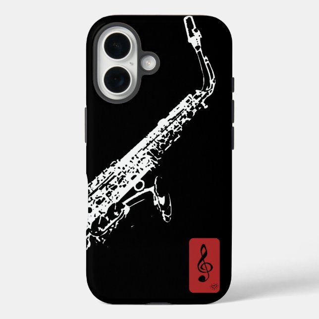 Coques Case-Mate iPhone Saxophone (Verso)