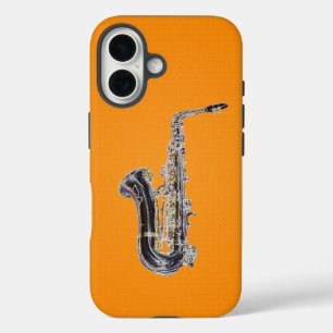 Coque Pour iPhone 16 Saxophone