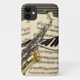 Etui iPhone Case-Mate Saxophone et musique de piano