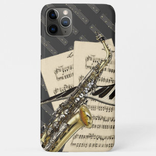 Case-Mate iPhone Case Saxophone et musique de piano