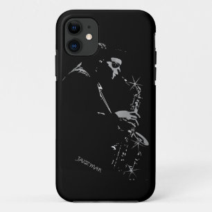 Coque Case-Mate iPhone Saxophone Jazz Player Art Design