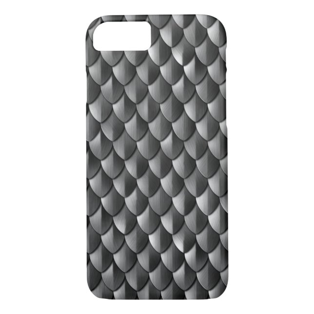 Coques Case-Mate iPhone Scales de dragon noir (Dos)