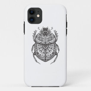 Coque Case-Mate iPhone Scarabée africain Zendoodle