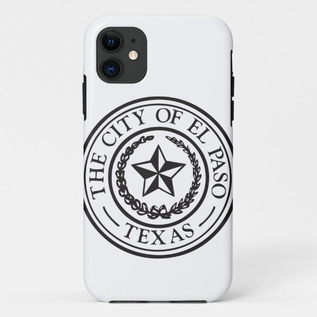 Coques Case-Mate iPhone Sceau de El Paso (Dos)