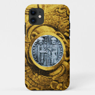 Coques Pour iPhone SCEAU DES CHEVALIERS MODÈLE or jaune