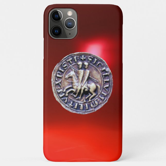 Coques Case-Mate iPhone SCEAU DES CHEVALIERS MODÈLE rouge (Dos)