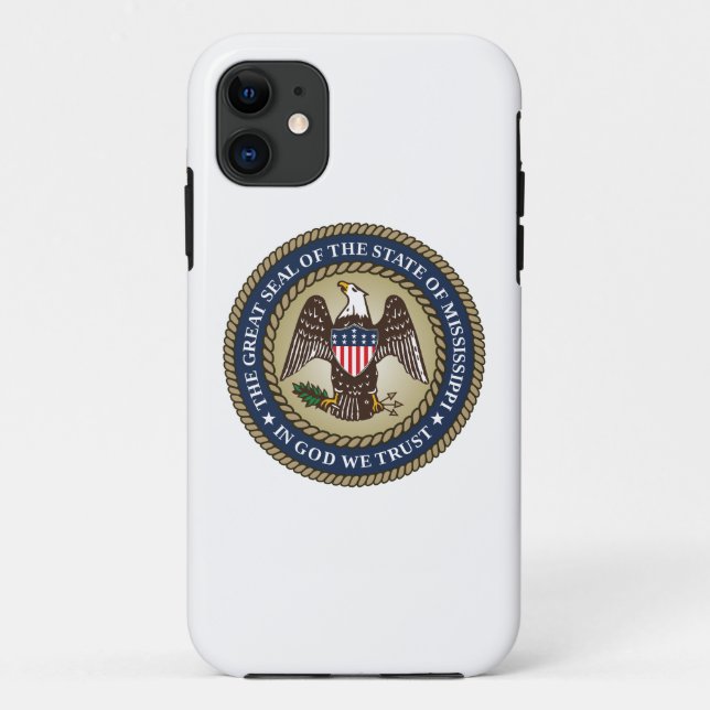 Coques Case-Mate iPhone Sceau du Mississippi (Dos)