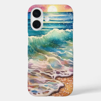 Coque Pour iPhone 16 Scène amusante pour les amateurs de plage