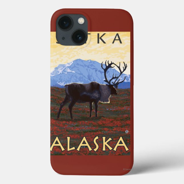 Coques Case-Mate iPhone Scène Caribou - Sitka, Alaska (Verso)