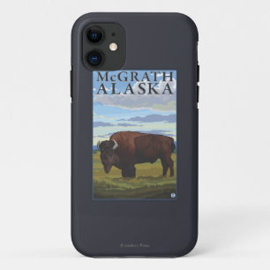 Coques Pour iPhone Scène de bison - McGrath, Alaska