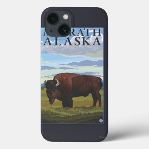 iPhone 13 Case Scène de bison - McGrath, Alaska