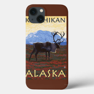 Case-Mate iPhone Case Scène de caribou - Ketchikan, Alaska