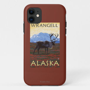 Coque Case-Mate iPhone Scène de caribou - Wrangell, Alaska
