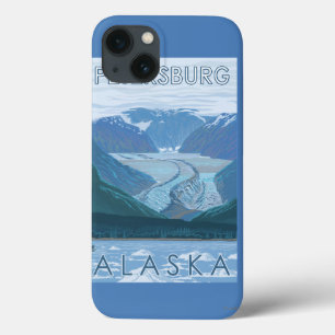 iPhone 13 Coque Scène de glacier - Pétersbourg, Alaska