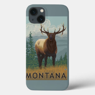 Coques Pour iPhone Scène de MontanaElk