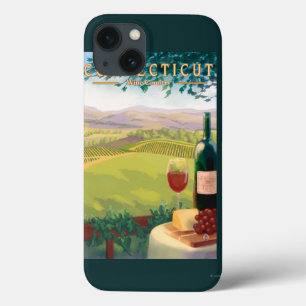 Coques Pour iPhone Scène de pays de ConnecticutWine