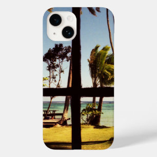 Coque Case-Mate iPhone Scène de plage tropicale Fiji Beach iphcnm