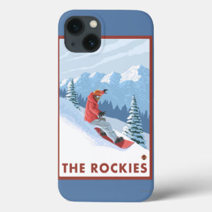 Coque Case-Mate iPhone Scène de surfeur - les Rocheuses