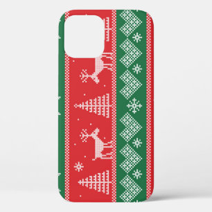 Case-Mate iPhone Case Scène d'hiver : vintage motif sans soudure