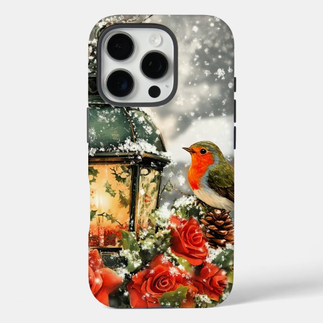 Coques Case-Mate iPhone Scène Festive Winter Wonderland (Verso)