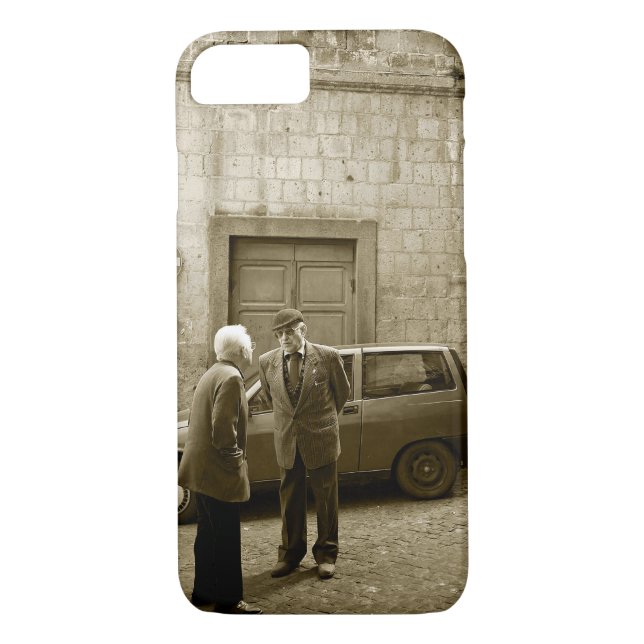 Coques Case-Mate iPhone Scène italienne de rue dans le cas de l'iPhone 7 (Dos)