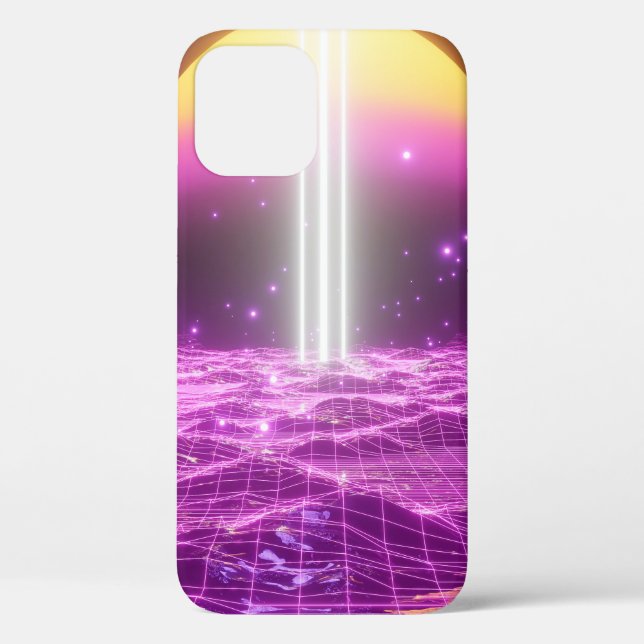 Coques Case-Mate iPhone Scène pop art moderne rose fi3 (Verso)