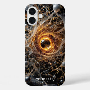 Coque Pour iPhone 16 Plus Scène spatiale Abstraite Imaginaire